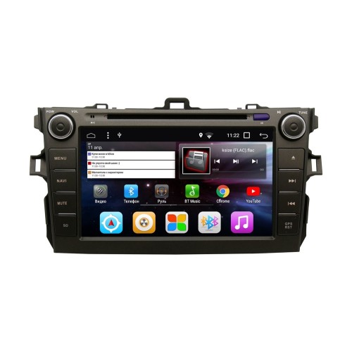 Штатная магнитола Toyota Corolla 2006 - 2013 Ksize DVA-VS8A105ND-2/32