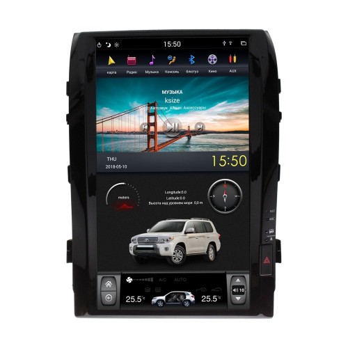 Штатная магнитола Toyota Land Cruiser 2007 - 2015 Ksize DVA-CF3181KE-2/32