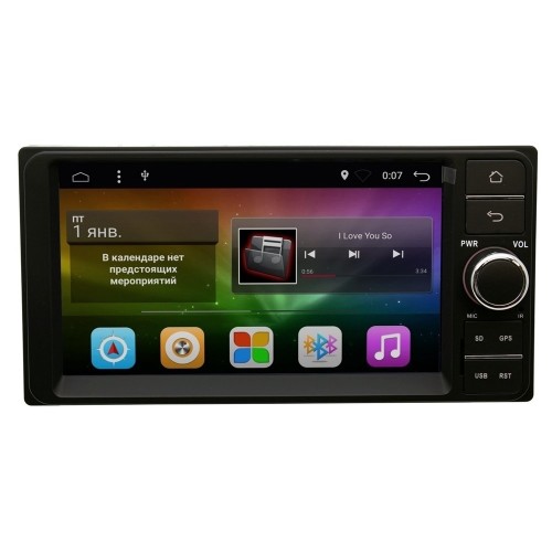 Штатная магнитола Toyota, Daihatsu универсальная Ksize DVA-VS7A701-OG-4/32DSP