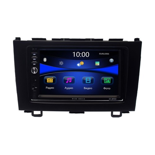 Магнитола в штатное место Honda CR-V 2007 - 2012 Wide Media DV-JM7113