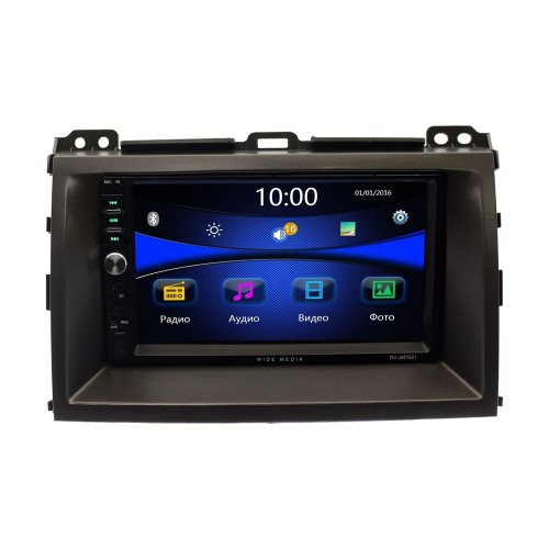Магнитола в штатное место Lexus GX 470 2002 - 2009 Wide Media DV-JM7135