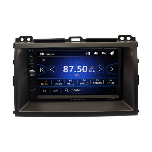 Магнитола в штатное место Lexus GX 470 2002 - 2009 Wide Media DV-JM7135