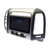 Магнитола в штатное место Hyundai Santa Fe II 2005-2012 с отверстиями для 3-х кнопок Wide Media MT7126MF-1/16