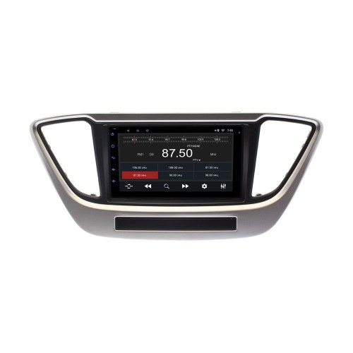 Магнитола в штатное место Hyundai Solaris 2017+ Wide Media MT7130MF-1/16