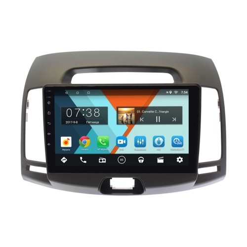 Штатная магнитола Hyundai Elantra, Avante 2006-2011 Wide Media MT9077MF-1/16