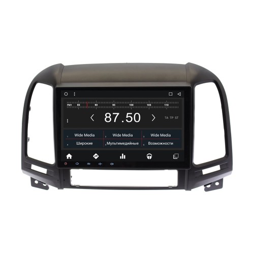 Штатная магнитола Hyundai Santa Fe II 2005 - 2012 Wide Media WM-CF3075NB-1/16
