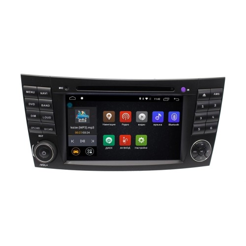 Штатная магнитола Mercedes-Benz E-class (W211) 2002 - 2009 DVA-ZN7040