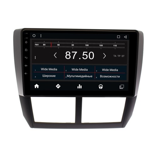 Штатная магнитола Subaru Forester 2008 - 2012, Impreza 2007-2011 Wide Media WM-CF3156NB-1/16