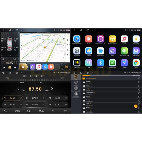 Штатная магнитола CarMedia OL-9506-F (с кнопками) для Mazda 6 (GH) 2007-2012 на Android 10.0
