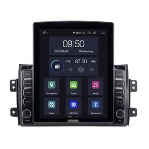 Штатная магнитола CarMedia OL-9625-RQ 9.7 дюймов TESLA для Suzuki SX4 I 2006-2014 на Android 13.0