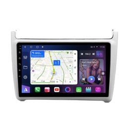 Магнитола Farcar TM910M (S500 PLUS) для Volkswagen Polo 5 2009-2019 серебро на Android 13.0